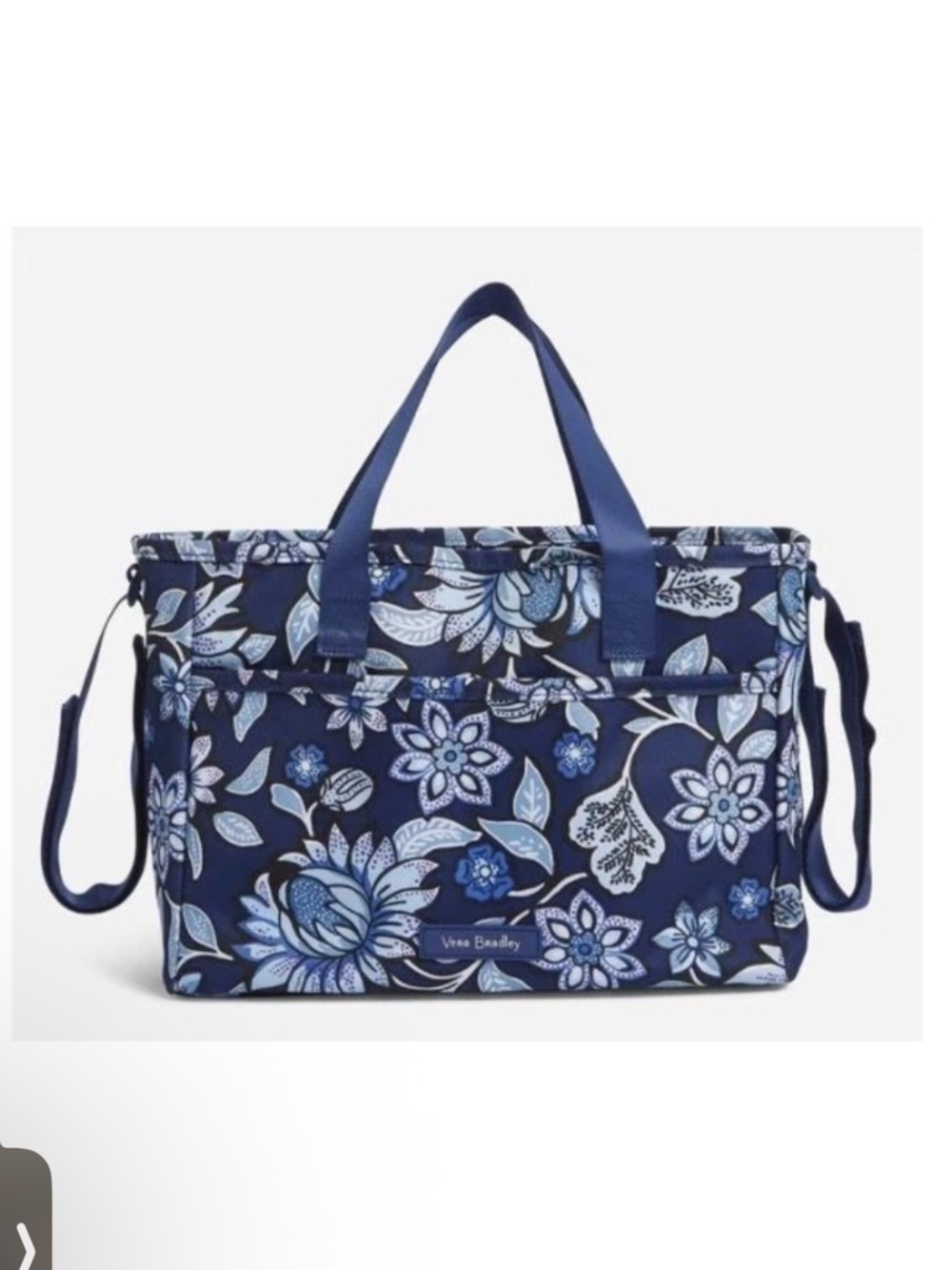 Vera Bradley Tropics Tapestry Everything Organizer And Purple Geo Wallet 💜